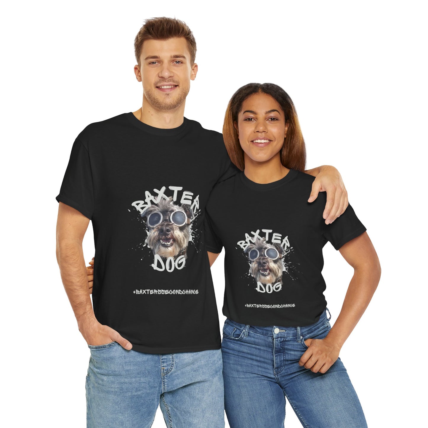 Adult BaxterDog Dogglez Graffiti - 100% Cotton T-Shirt - (11 Color Options)