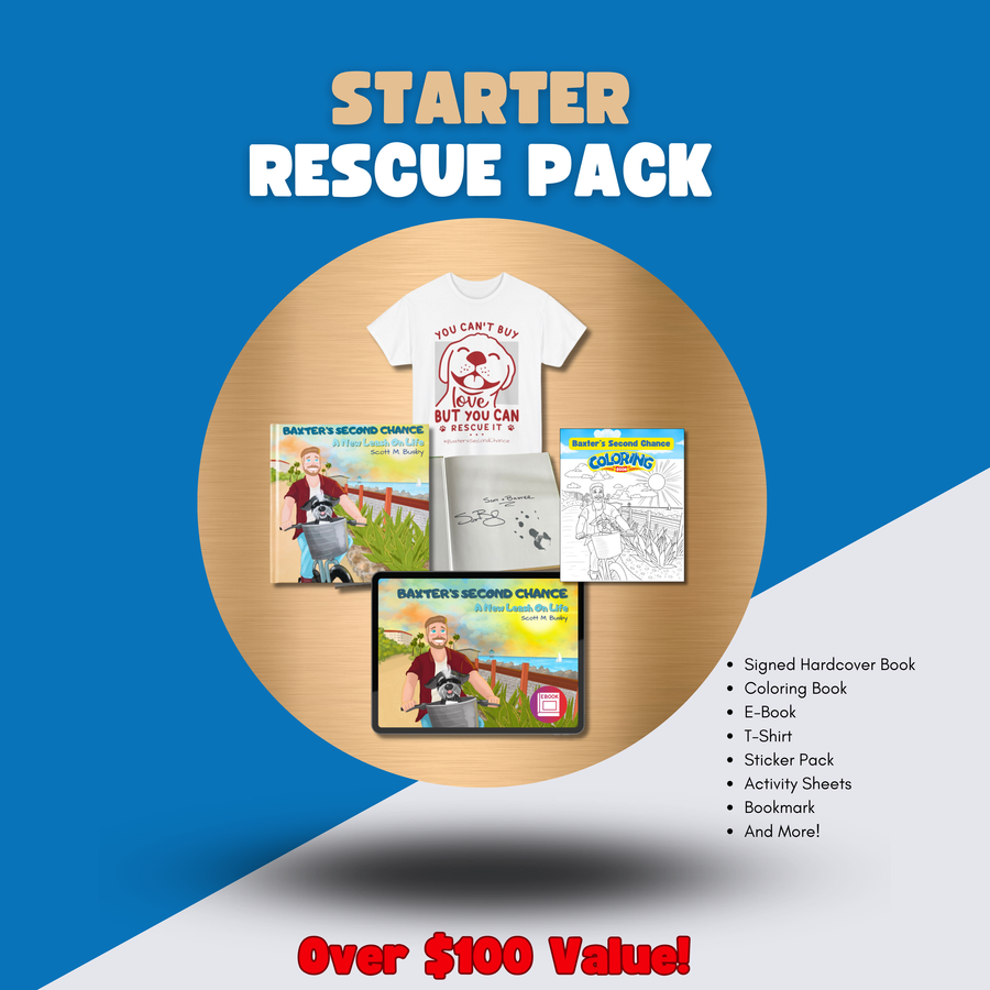 Starter Rescue Pack for BaxterDog rescue mission bundle