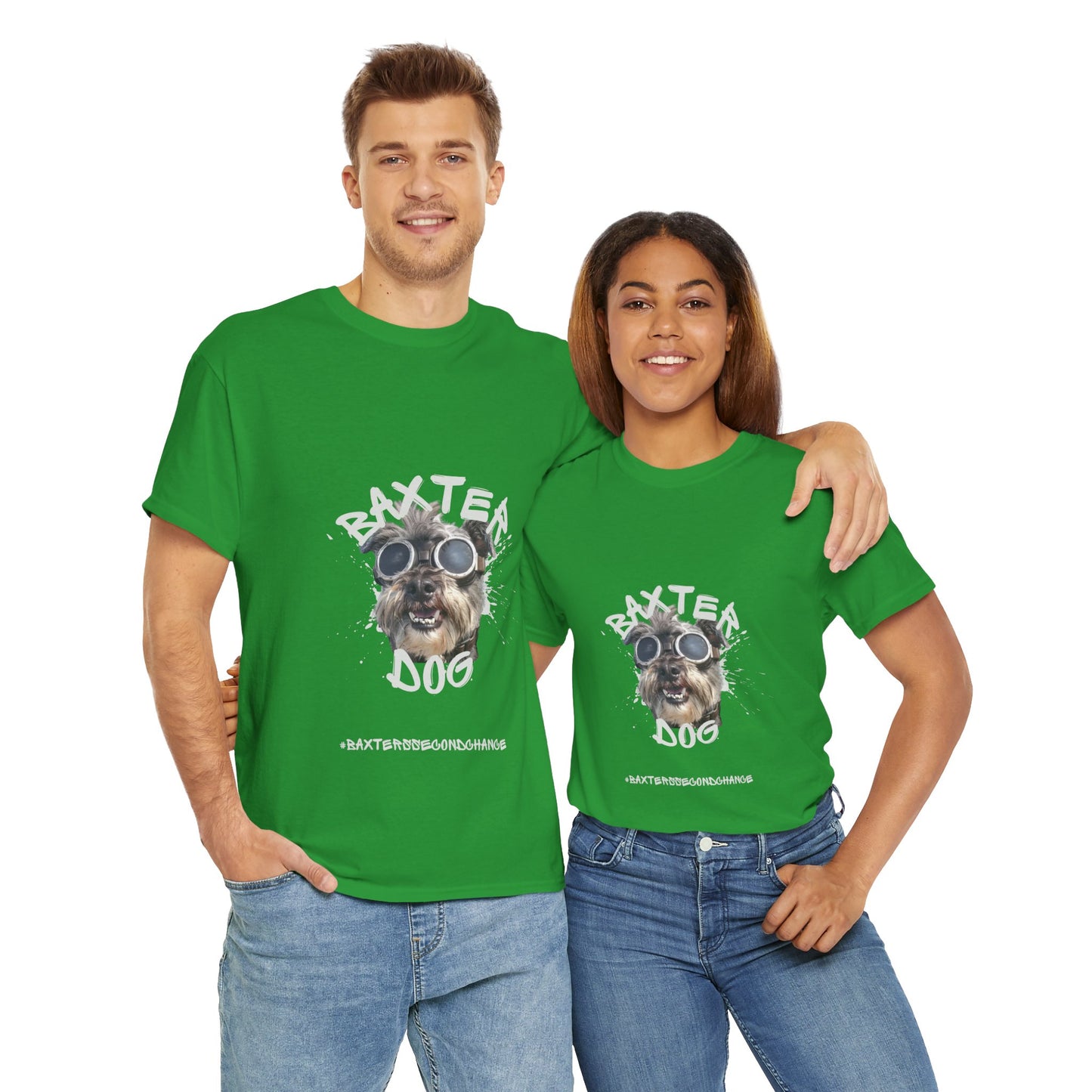 Adult BaxterDog Dogglez Graffiti - 100% Cotton T-Shirt - (11 Color Options)