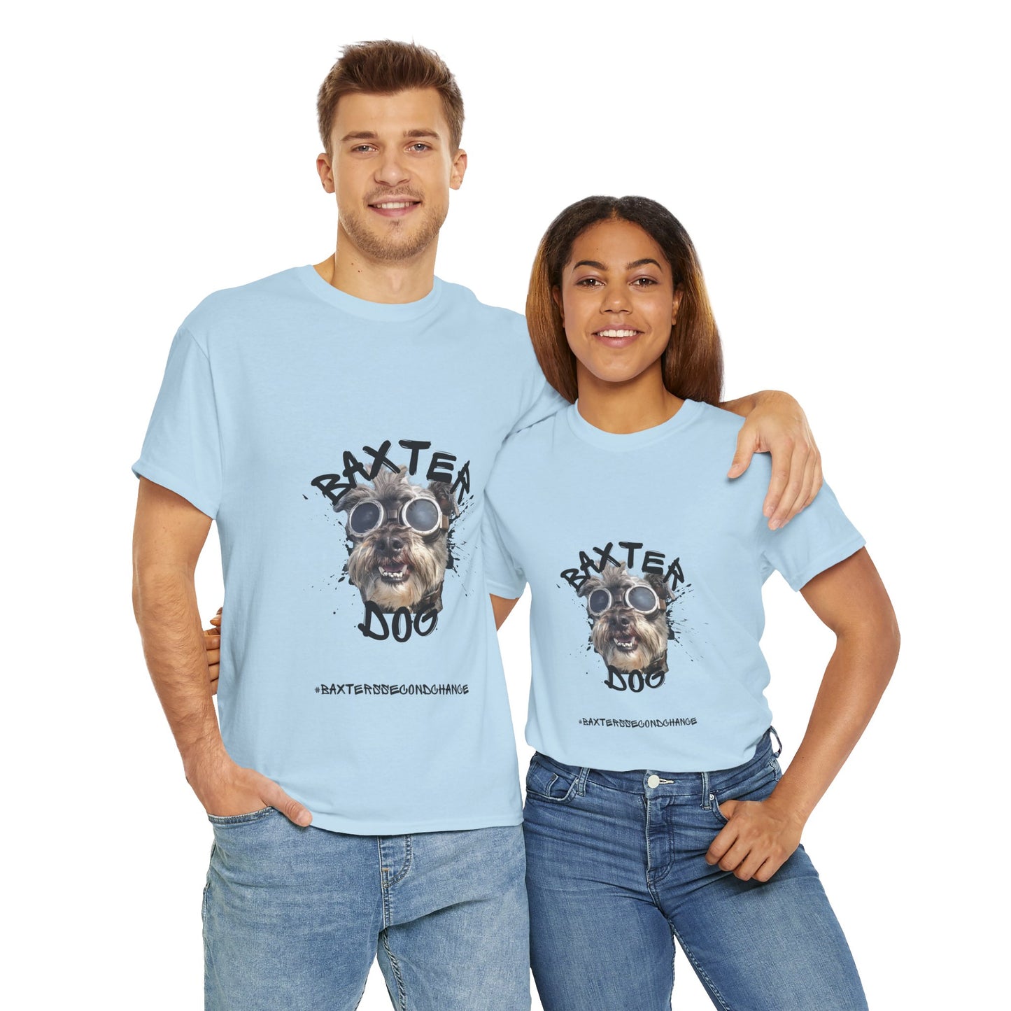 Adult BaxterDog Dogglez Graffiti - 100% Cotton T-Shirt - (11 Color Options)