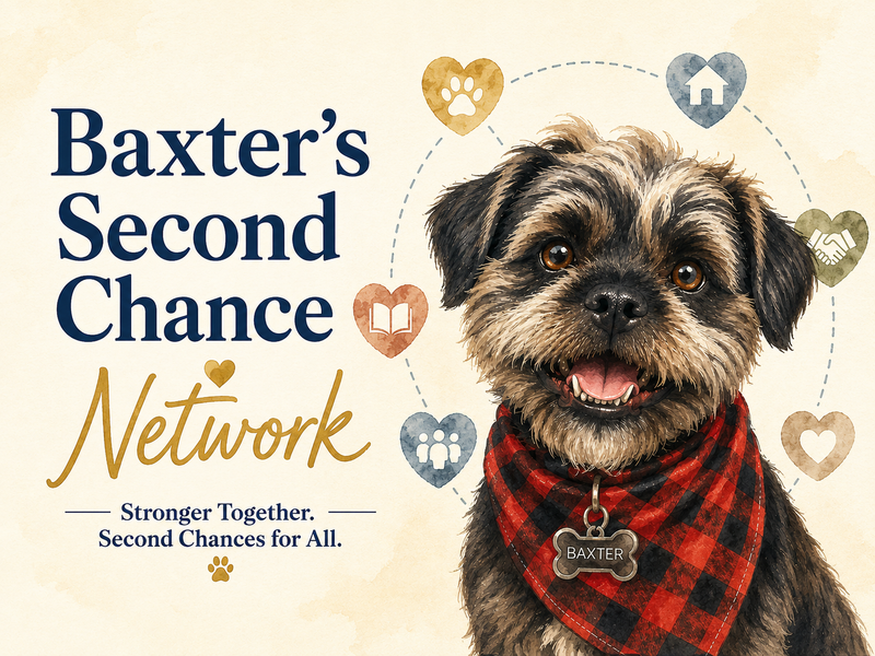 Baxter's Second Chance Network — partner program for rescue organizations