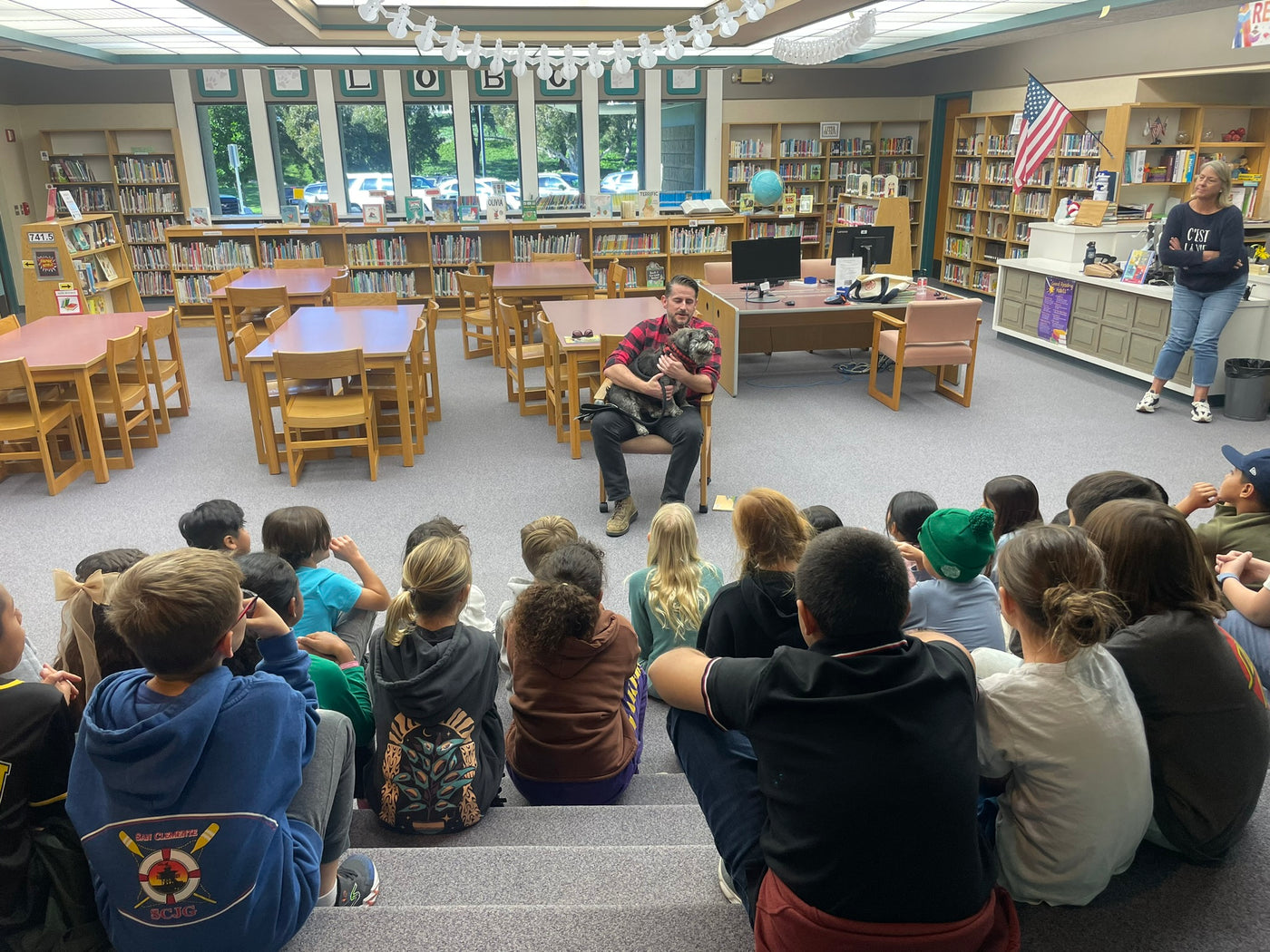 BaxterDog mission connecting Baxter's story with schools families and rescue partners