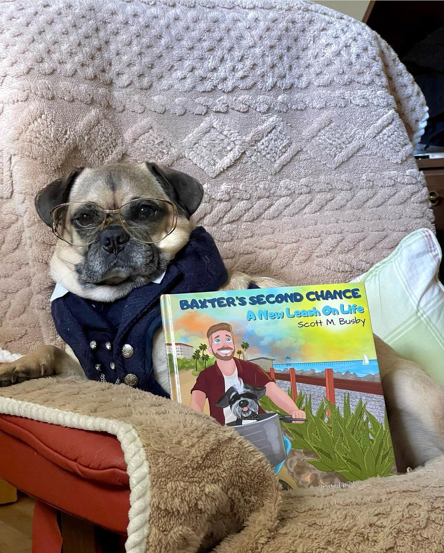 Community rescue education moment connected to BaxterDog