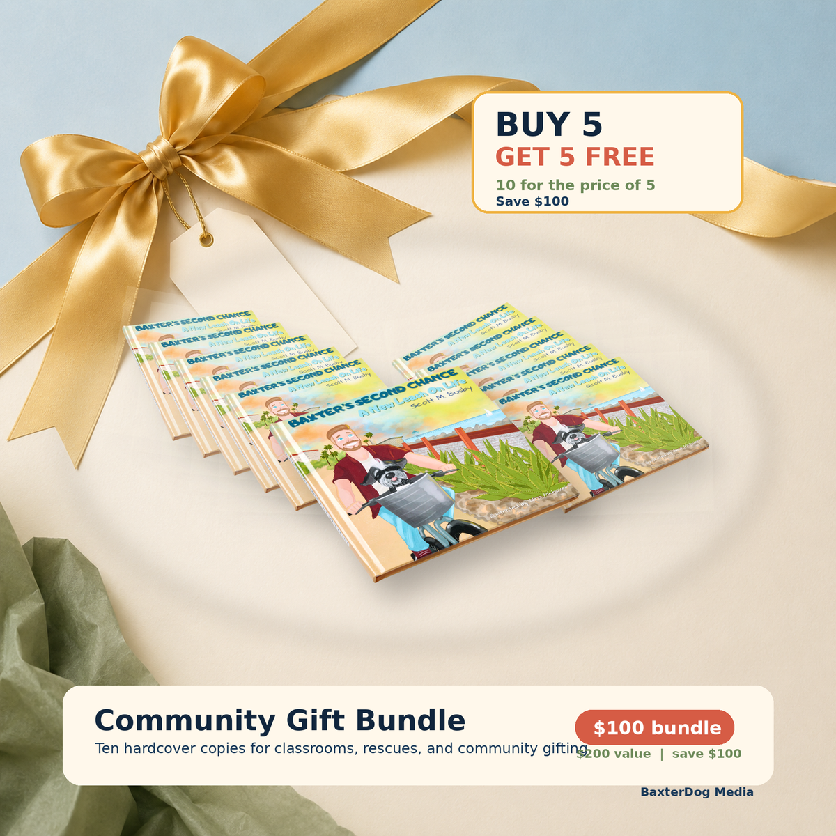 Community Gift Bundle - 10 Hardcover Books + eBook