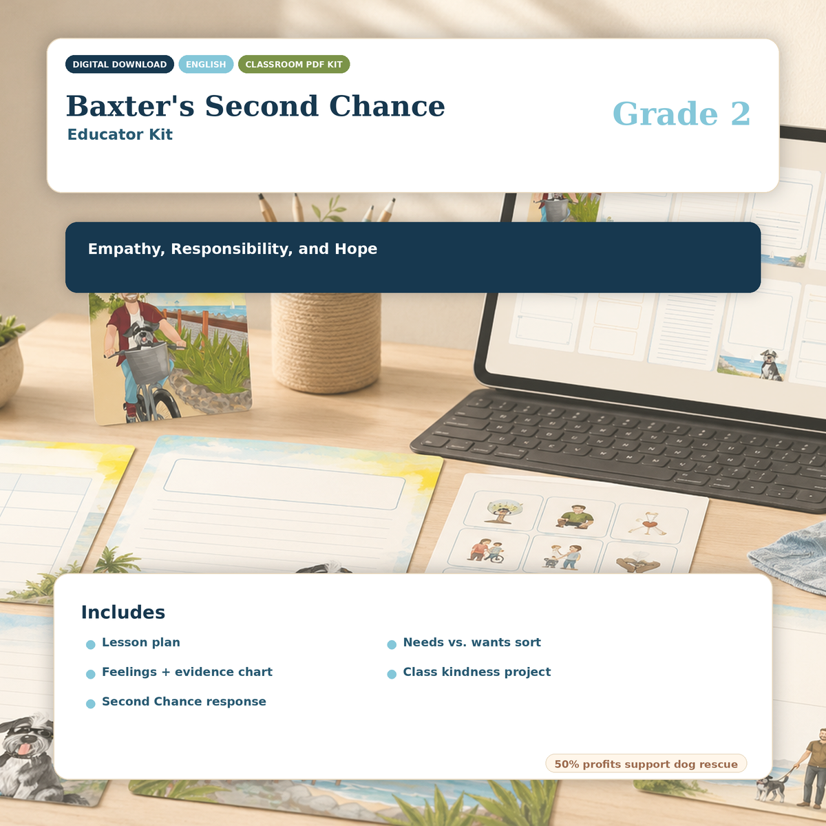 Baxter's Second Chance — Grade 2 Educator Kit (English)