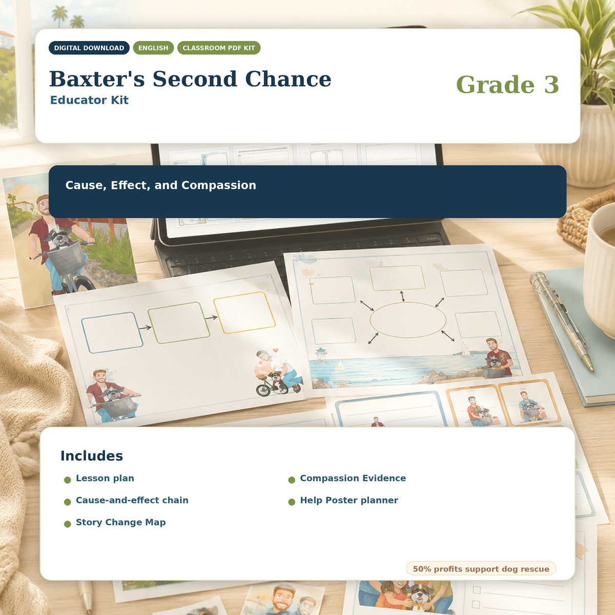 Baxter's Second Chance — Grade 3 Educator Kit (English)