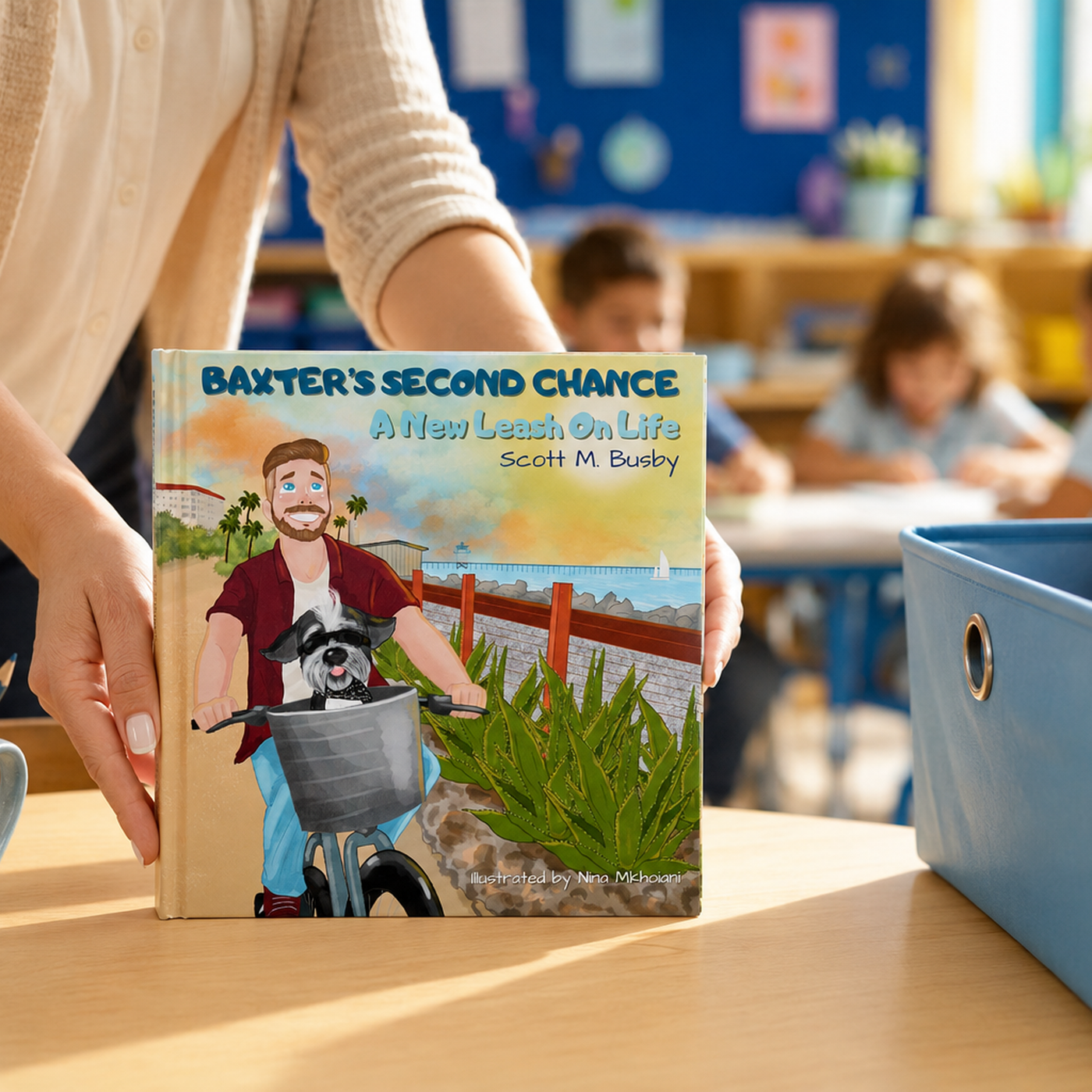 Baxter's Second Chance hardcover children's book cover