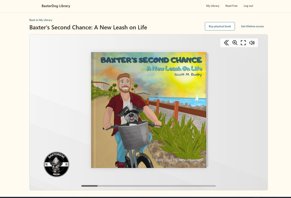 Baxter’s Second Chance — Lifetime Digital Access